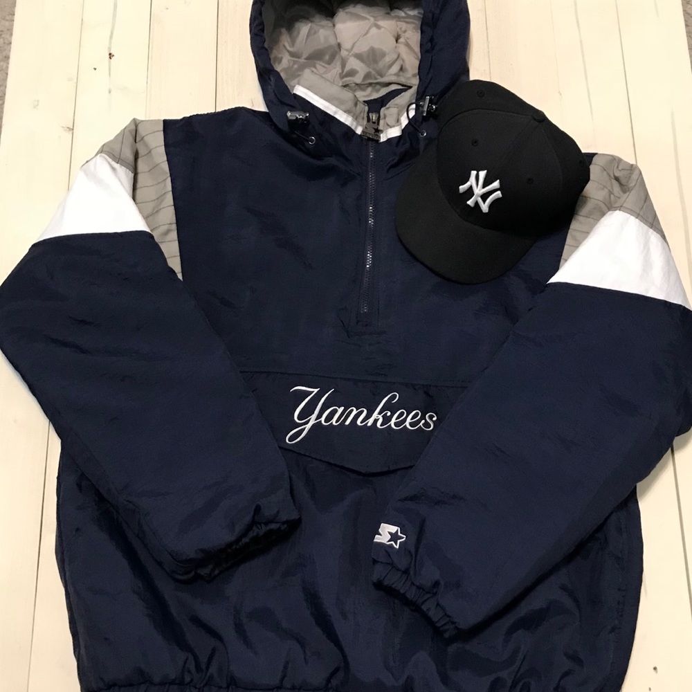 Vintage New York Yankees Starter Jacket Large